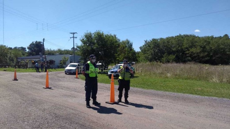 Operativos de control en Samborombón